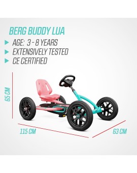 Coche de pedales BERG Buddy Lua