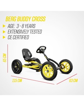 Coche de pedales BERG Buddy Cross