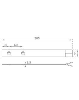 Kit para hacer un columpio con corners redondos rectos
