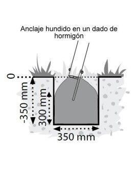 Kit para hacer un columpio con corners redondos rectos