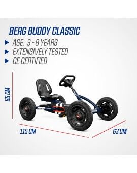 Coche de pedales BERG Buddy Classic Blue