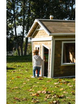 Casita infantil de madera por paneles Masgames FADA