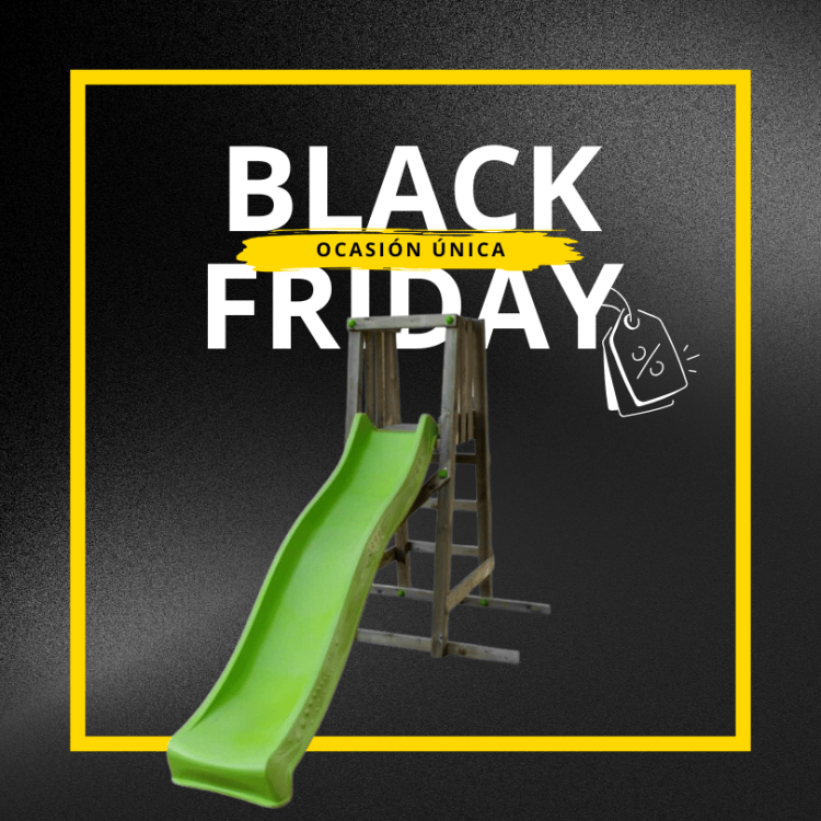 Ofertas Black Friday en toboganes infantiles | Masgames - Juegos de exterior