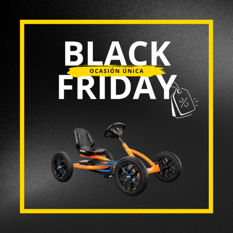 Ofertas Black Friday en coches de pedales | Masgames - Juegos de exterior