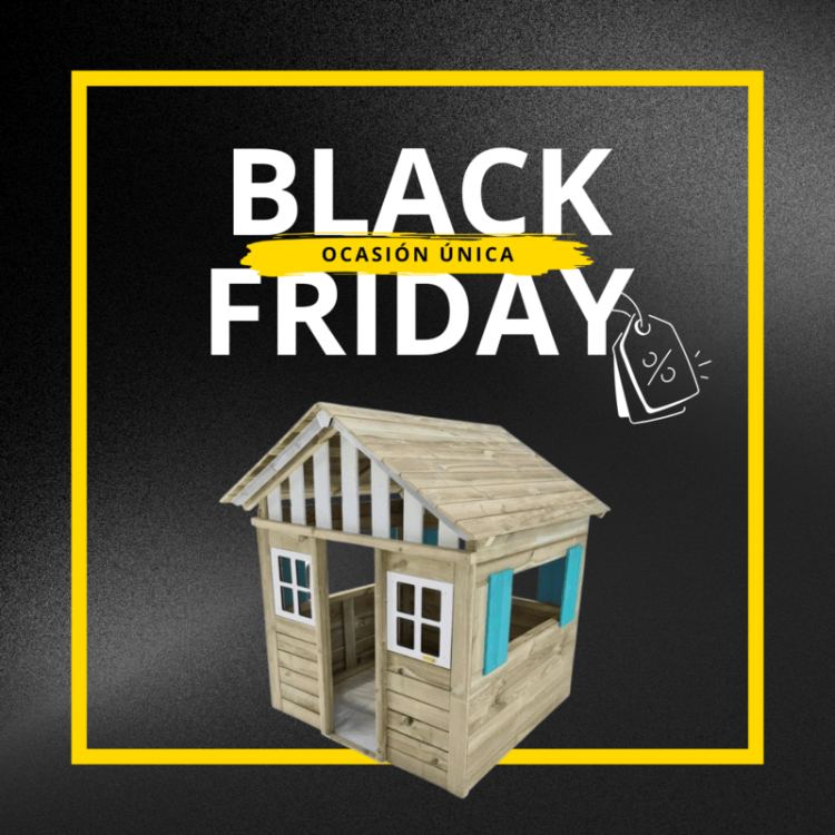 Ofertas Black Friday en casitas infantiles | Masgames - Juegos de exterior
